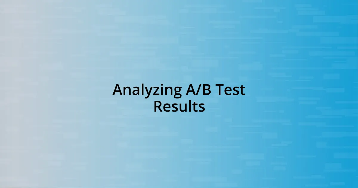 Analyzing A/B Test Results